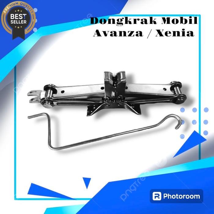 Dongkrak Mobil Avanza + Gagang Dongkrak Kapasitas 850 kg Bonus Cover Jack Merek Metema Original Besi