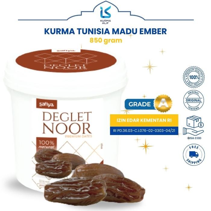 

New Kurma Tunisia Madu Ember 850 gr
