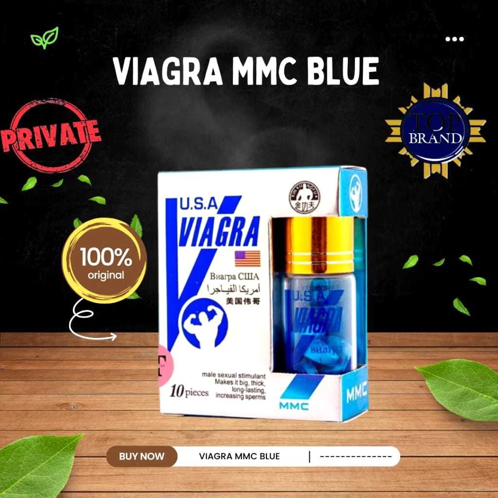 VIA*GRA MMC HERB PIL BIRU ASLI ORIGINAL IMPORT USA OBAT KUAT PRIA DEWASA TAHAN LAMA