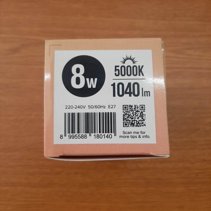 [Expert] LAMPU LED EKONOMAT NATURAL LOOK 8W 5000K WARNA MATAHARI 1040LM 8WATT