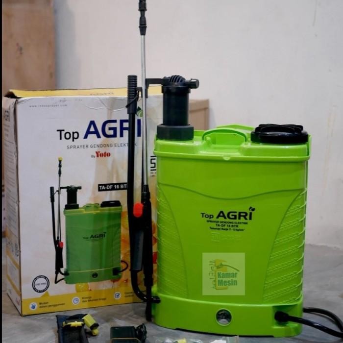 [Expert] Knapsack Electric Sprayer Tangki Semprot Hama Double Ossel
