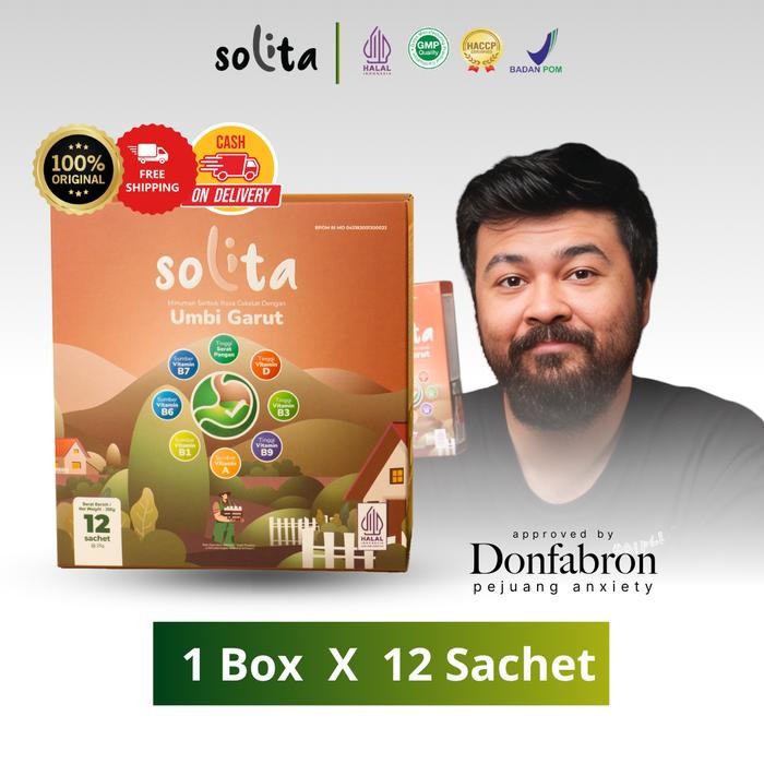 

Solita Sereal Bubuk Cokelat Untuk Asam Lambung 1 Box 12 Sachet Sedia Rasa Cokelat Dan Thai Tea