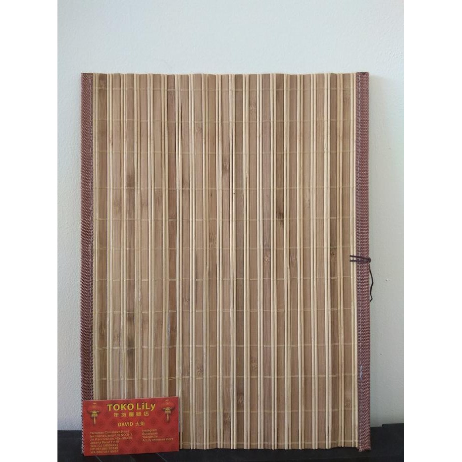 

Jual Rugi! Tikar Gulung Kuas Maobi Kaligrafi