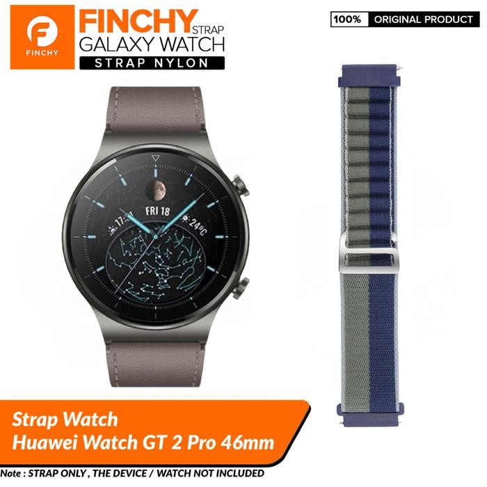 Finchy nylon strap Huawei watch GT 2 pro 46mm replacement wristband