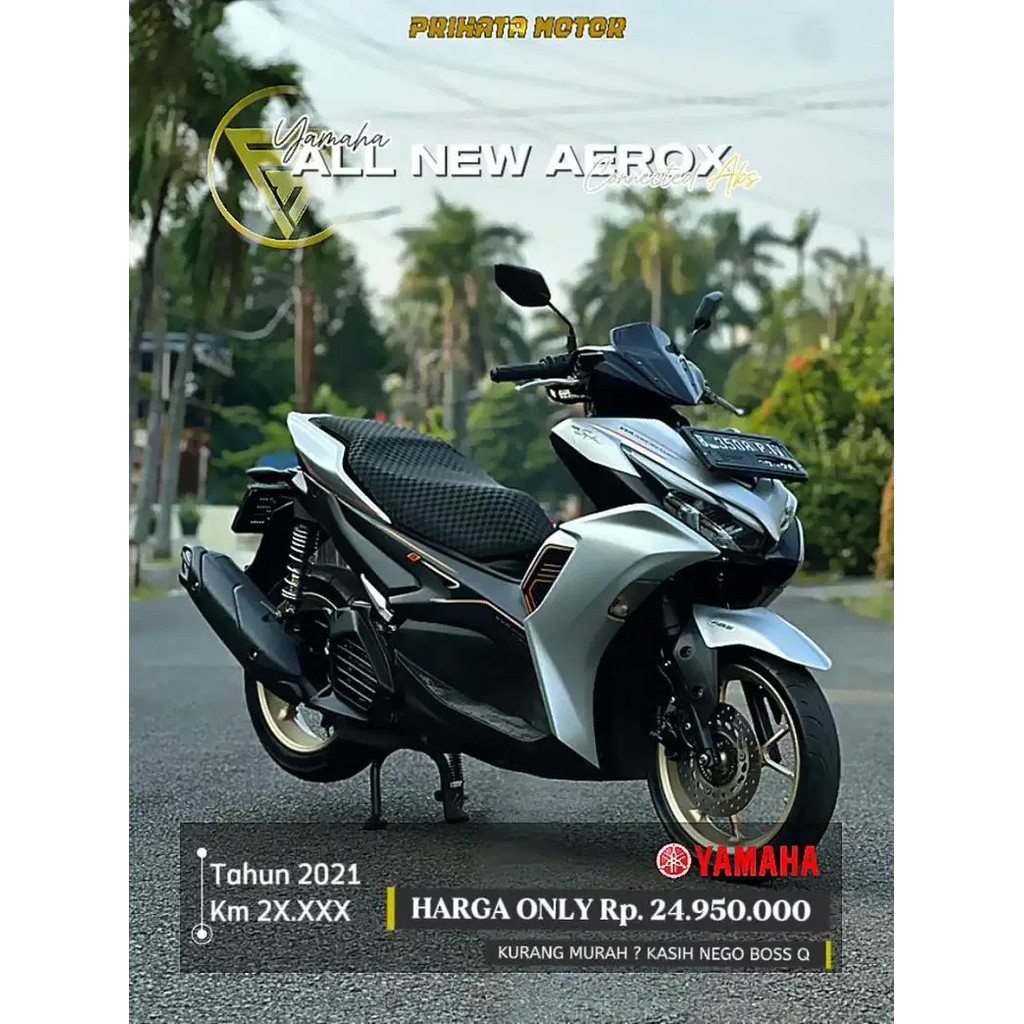 Yamaha All New Aerox Connected Abs 2021