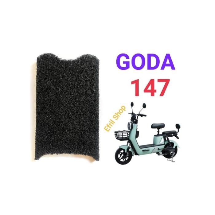 Alas kaki Karpet sepeda motor listrik GODA 147 Golden Tiger