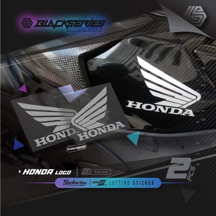 Cutting Sticker Honda Logo Stiker Logo Honda