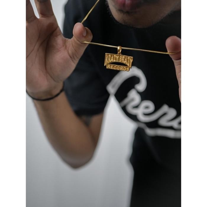 NECKLACE PENDANT KRAZY BRAZY Murah