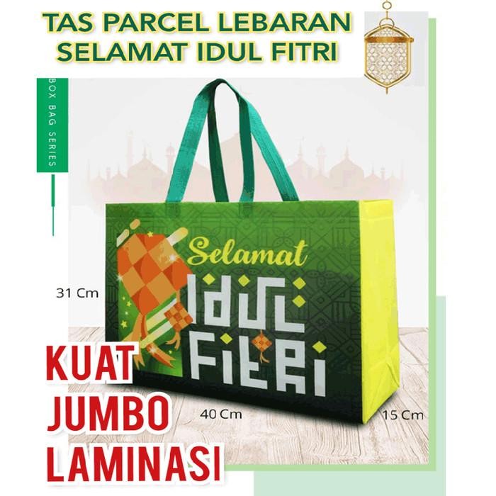 Tas Parcel Bingkisan Lebaran Selamat Hari Raya Idul Fitri (Laminasi)