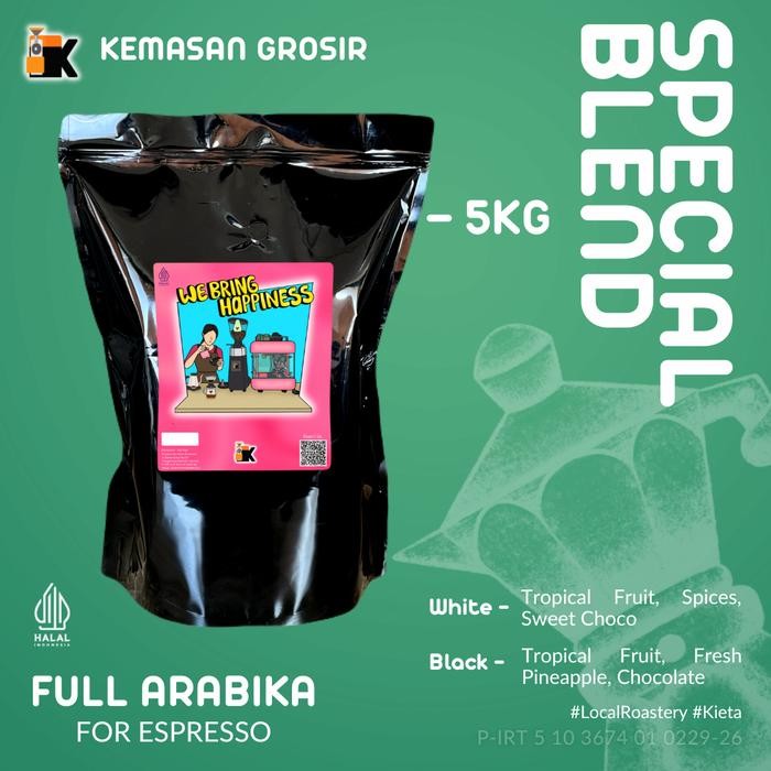 

Kopi Crema Supremo Espresso Blend 5kg - 100% arabika by kieta coffee