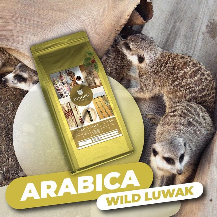 

Kopi Arabica Wild Luwak (Gayo) Roasted Bean 250 gr Dingiso Coffee