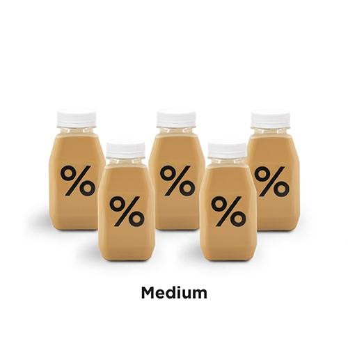 

% Arabica Cafe Latte 5x Bottle (220ml)