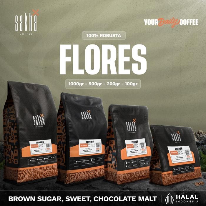 

Kopi Robusta Flores Bajawa Coffee Bean Espresso Roast Beans Biji Bubuk