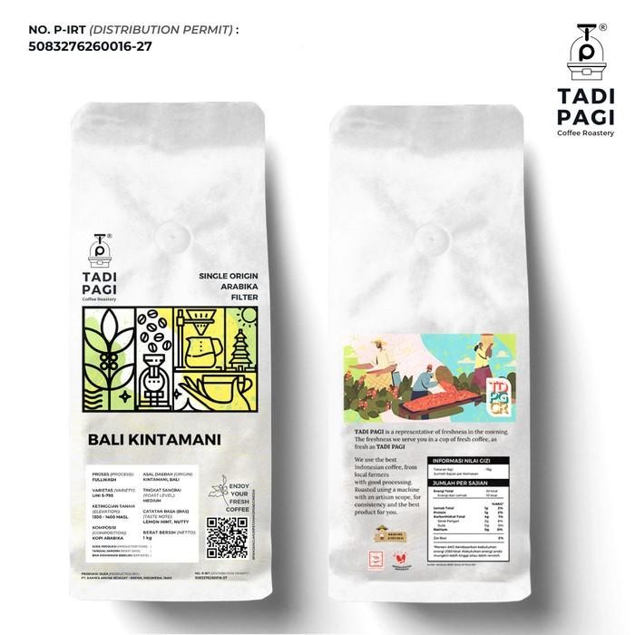 

Arabika Bali Kintamani Roast Bean Coffee 500 gram