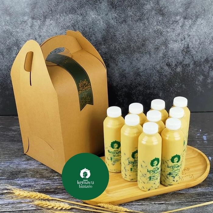 HAMPERS DAWET BOTOL EDISI HARI RAYA IDUL FITRI RAMADHAN DUS COKLAT