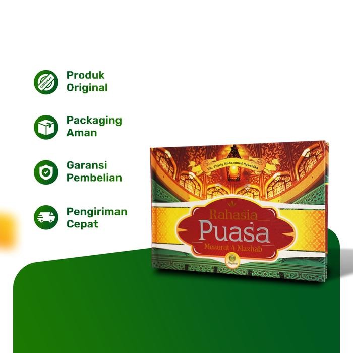 Rahasia Puasa Menurut 4 Mazhab Buku Fiqih Panduan Puasa Zakat Fitrah Fidyah Puasa Buku Ramadhan