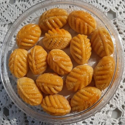 KUE KOE NASTAR NAS TAR NANAS DAUN DEUN TOPLES JUMBO BESAR PREMIUM HOMEMADE COOKIES LUMER LEMBUT ENAK