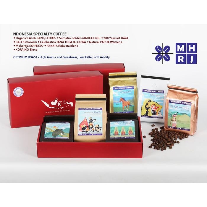 

Fresh roast Kopi Indonesia 6bks @200g Arabika & blend + Latina Mug