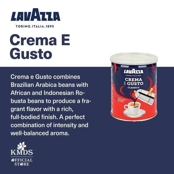 

Lavazza Crema E Gusto Ground Coffee 250GR