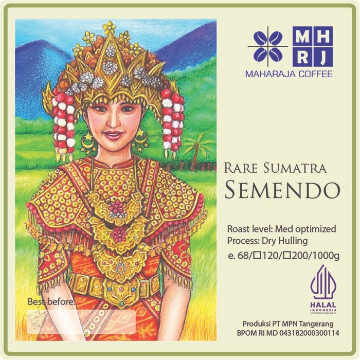 

Maharaja Coffee Kopi Semendo Sumatra Selatan Specialty Nano Lot roasted beans Kopi sangrai kopi unik