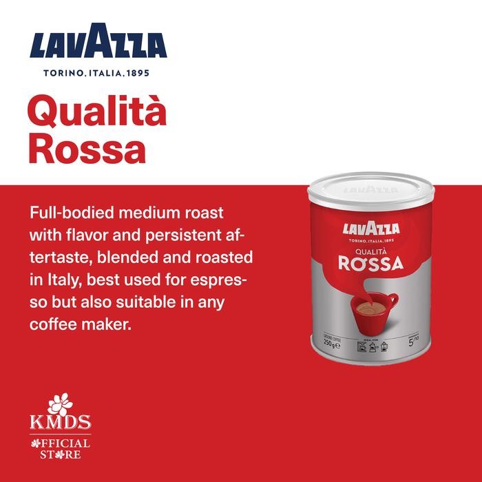 

LAVAZZA Qualit Rossa Ground 250GR
