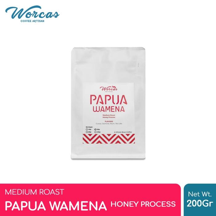

Kopi Arabica Papua Wamena "Honey Process" 200 Gram Medium Roast