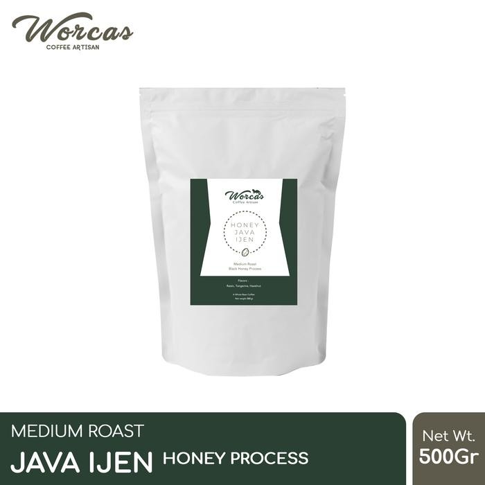 

Kopi Arabica Java Ijen "Honey" 500 Gram Medium Roast (Biji/Bubuk)