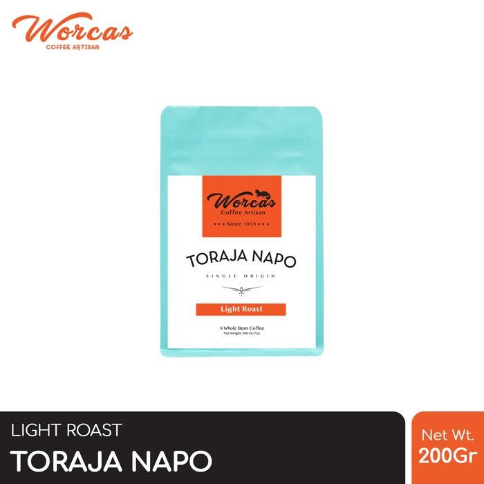 

Kopi Arabica Toraja Napo 200 Gram Light Roast (Biji/Bubuk)