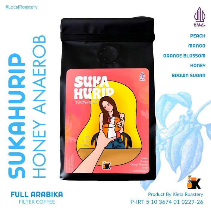 

Kieta Roastery - Kopi Arabika Sukahurip Honey Anaerob Specialty