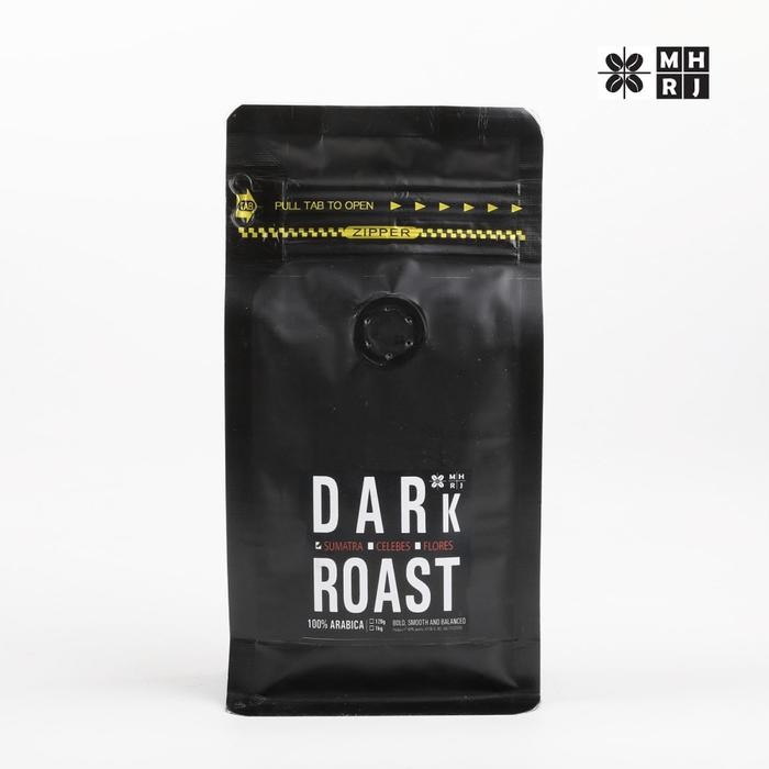 

Dark Roast Coffee Kopi sangrai gelap Arabika tidak asam 120g Sumatra Sulawesi Flores