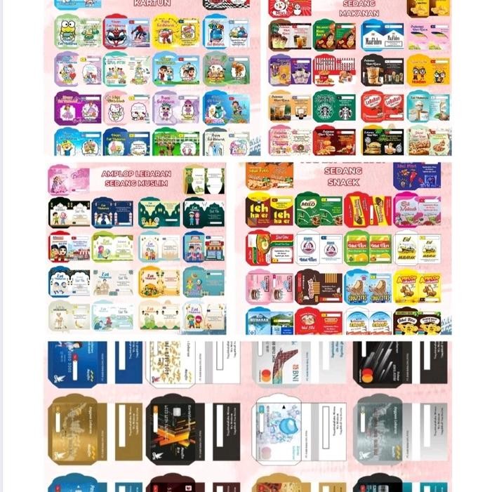 

AMPLOP MIX MOTIF 1KG 800 LEMBAR SIZE MEDIUM FREE PLASTIK PLASTIK KODE 1059