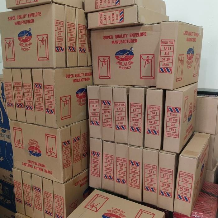 

AMPLOP COKLAT TALI AIR MAIL 310 (1DUS) KODE 192