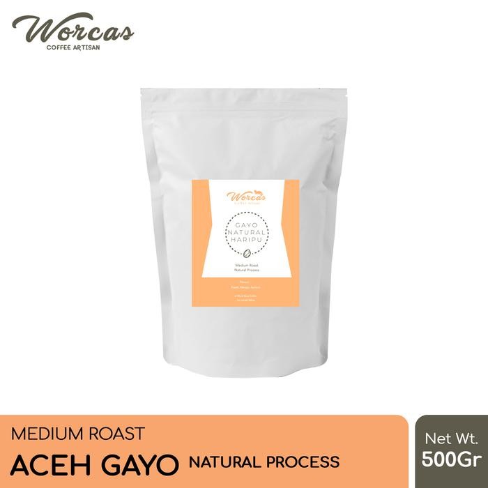 

Kopi Arabica Aceh Gayo "Natural" 500 Gram Medium Roast (Biji/Bubuk)