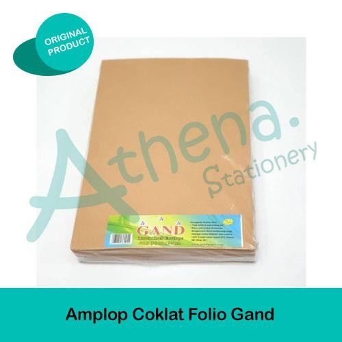 

AMPLOP COKLAT FOLIO GAND KODE 556