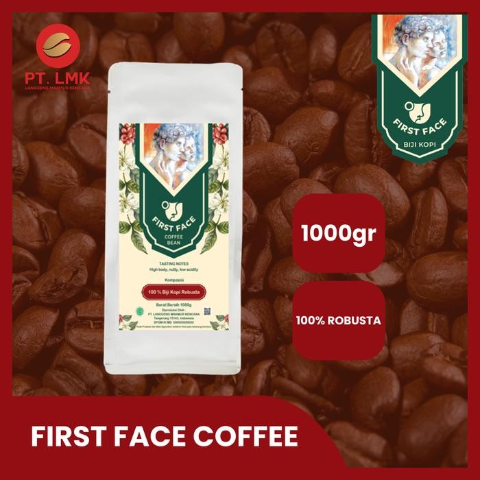 

First Face Coffee 100% Robusta Mix Blend Biji Kopi 1 Kg
