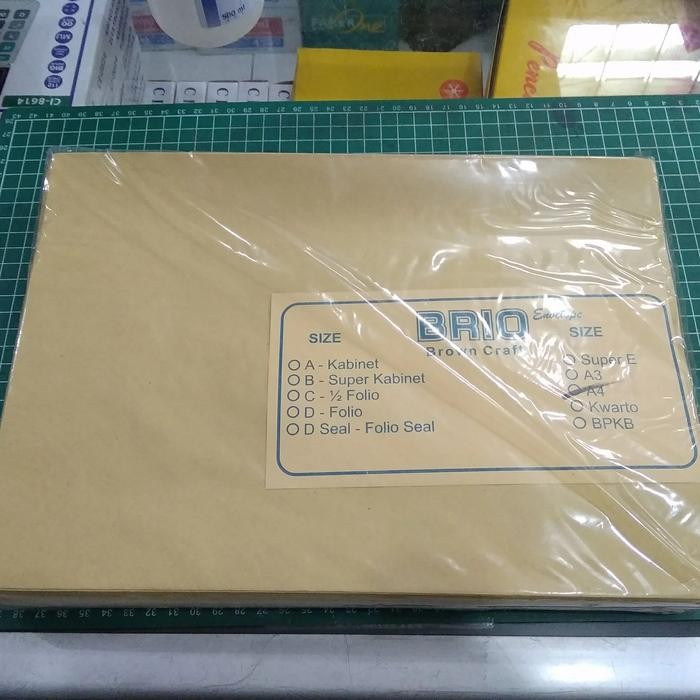 

AMPLOP COKLAT A4 KODE 489