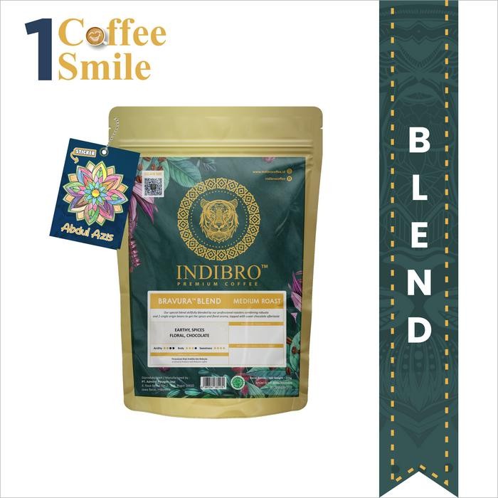 

Kopi INDIBRO Bravura Blend - 225gr
