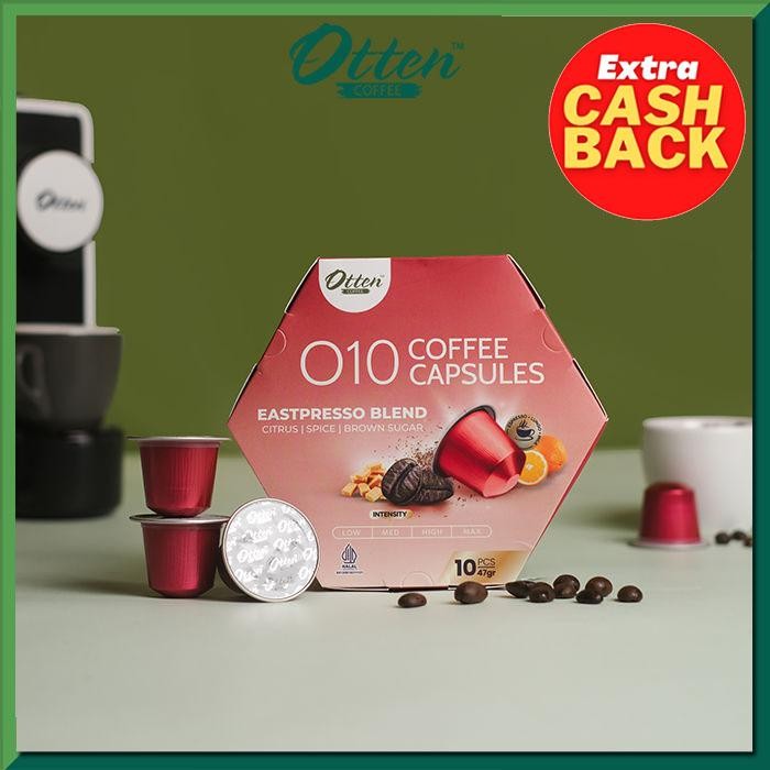

Kopi Kapsul - O10 Eastpresso Blend Coffee Capsule Otten Coffee Capsules - Kapsul Nespresso
