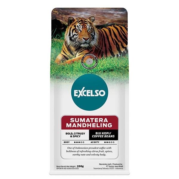 

EXELSO SUMATERA MANDHELING BIJI 200 GR - KOPI