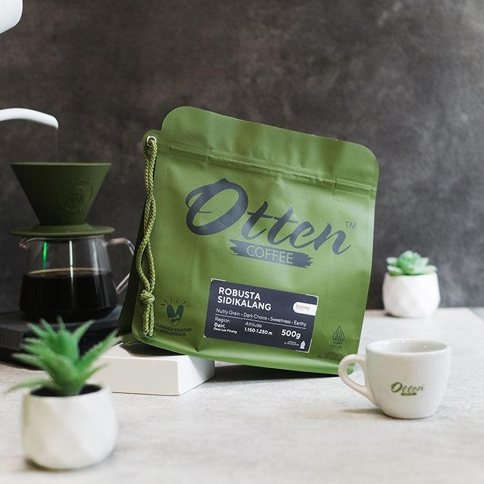 

Kopi Robusta Sidikalang 500g - Biji / Bubuk Kopi Otten Coffee