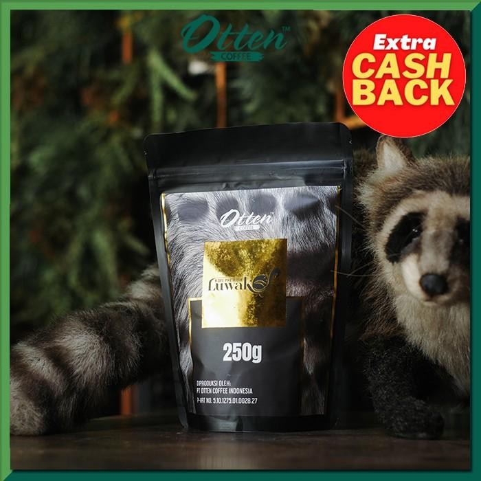 

Premium Kopi Luwak Arabica 250g Pouch - Biji / Bubuk Kopi Otten Coffee