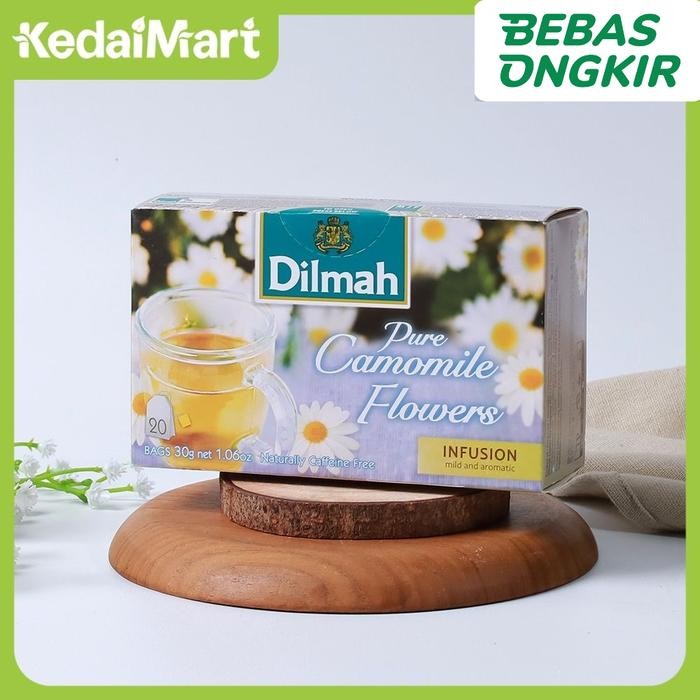 

Dilmah Pure Camomile Flowers Tea isi 20