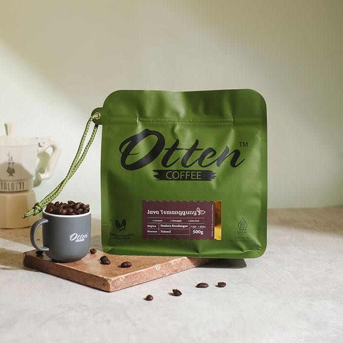 

Kopi Arabica Java Temanggung Natural Process 500g - Otten Coffee