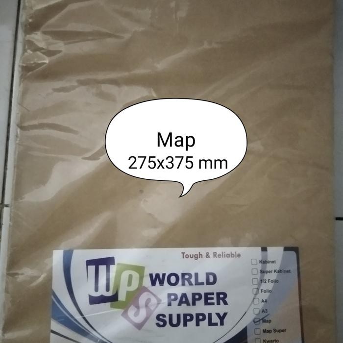 

AMPLOP COKLAT MAP UK. 29X40 CM KODE 878