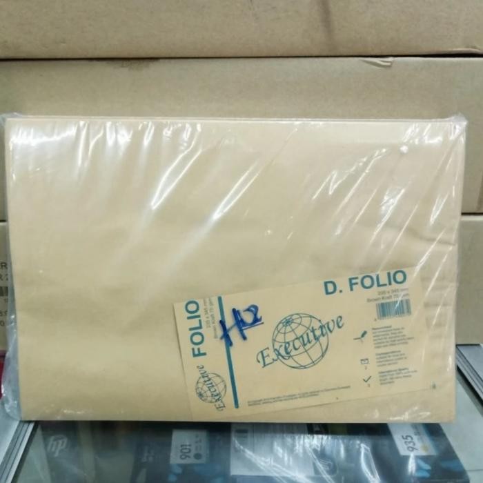 

AMPLOP COKLAT UKURAN FOLIO WPS (23.5 X 34.5 CM) 1PAK ISI 100 LEMBAR KODE 980