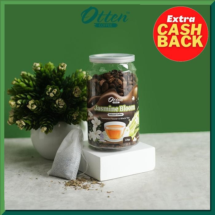 

Otten - Biji Bubuk Kopi Infused - Jasmine Bloom Arabica Coffee 120gr