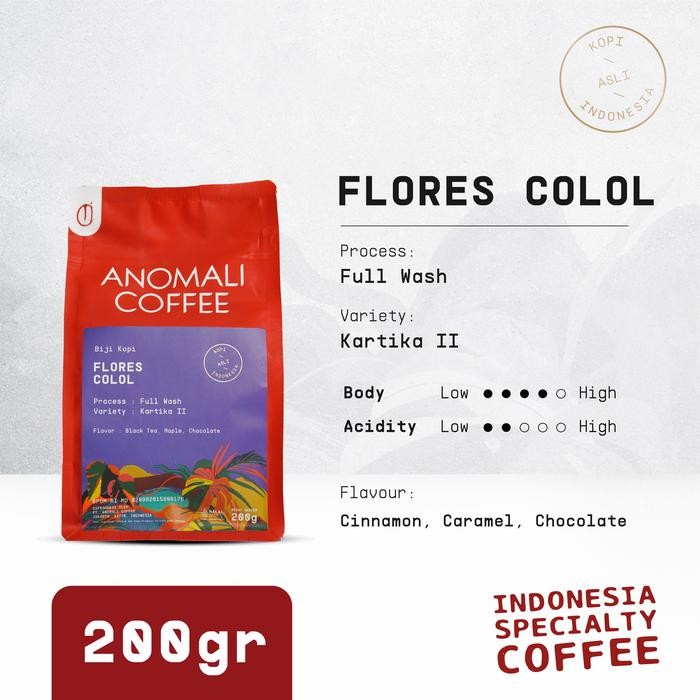 

Anomali Coffee Biji Kopi Flores Colol 200 gram
