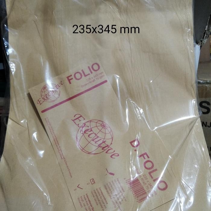 

AMPLOP COKLAT FOLIO UK. 24X35 CM KODE 1069
