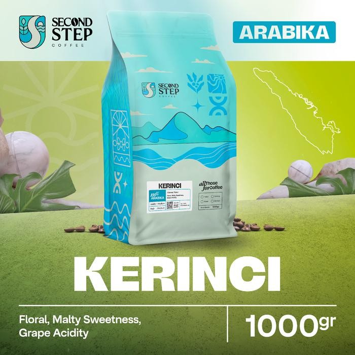 

Kopi Arabica Kerinci Coffee Arabika Asli Tanpa Gula Biji Bubuk Coffe Beans 1Kg