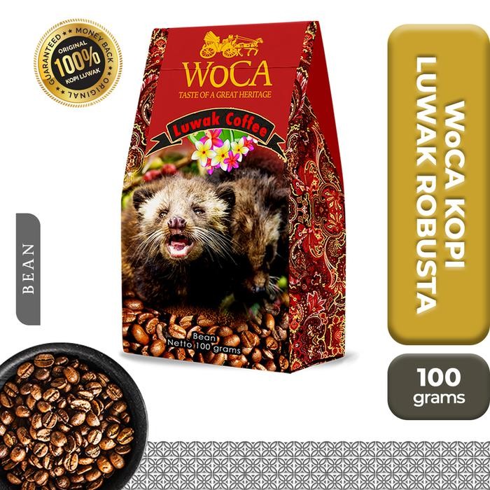 

WoCA Kopi Luwak Robusta 100 gram bean